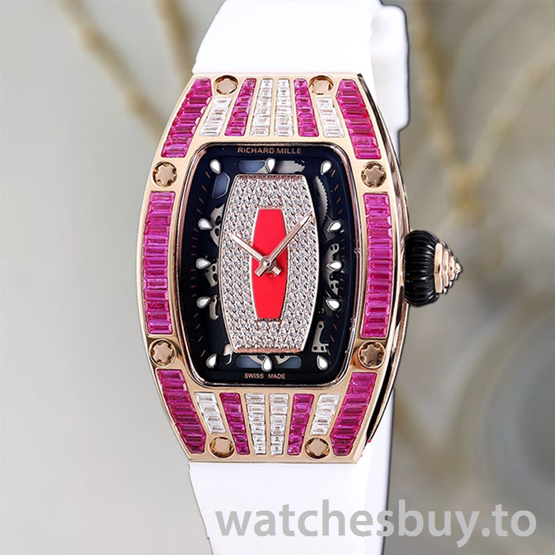Richard Mille RM 07-01 Ladies RM 07-01-009 31*45mm Rubber Band