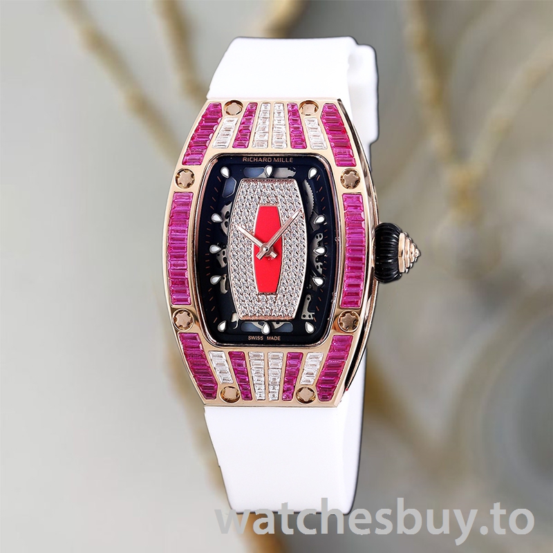 Richard Mille RM 07-01 Ladies RM 07-01-009 31*45mm Rubber Band - Image 2