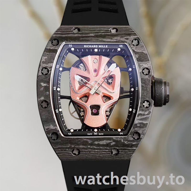 Richard Mille RM52-06 RM52-06 Around 50*40mm Men Rubber Band