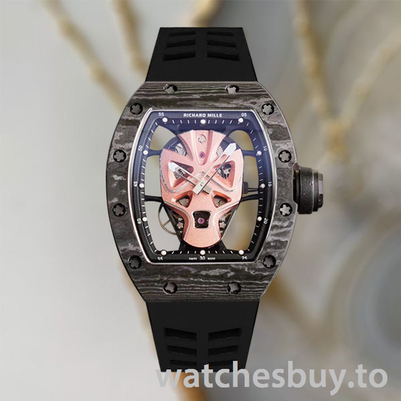 Richard Mille RM52-06 RM52-06 Around 50*40mm Men Rubber Band - Image 2