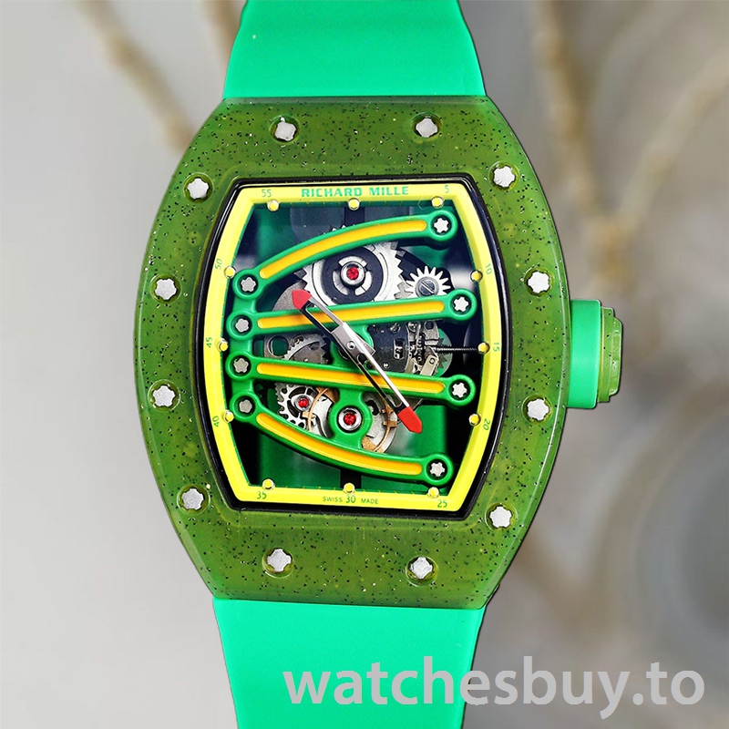 Richard Mille RM 56-01 50*42mm RM 56-01-003 Men Rubber Band