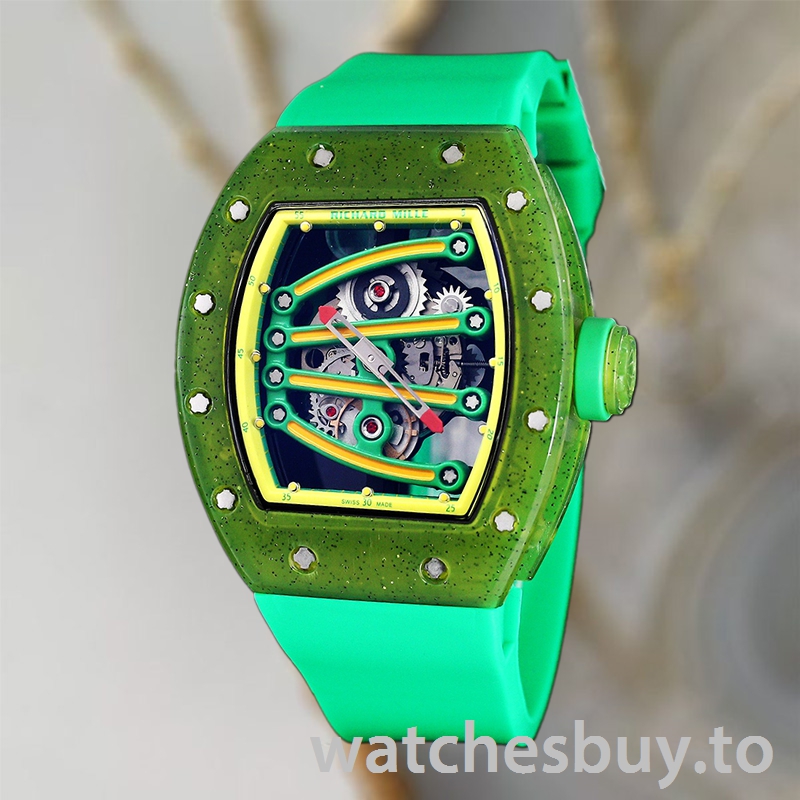 Richard Mille RM 56-01 50*42mm RM 56-01-003 Men Rubber Band - Image 2
