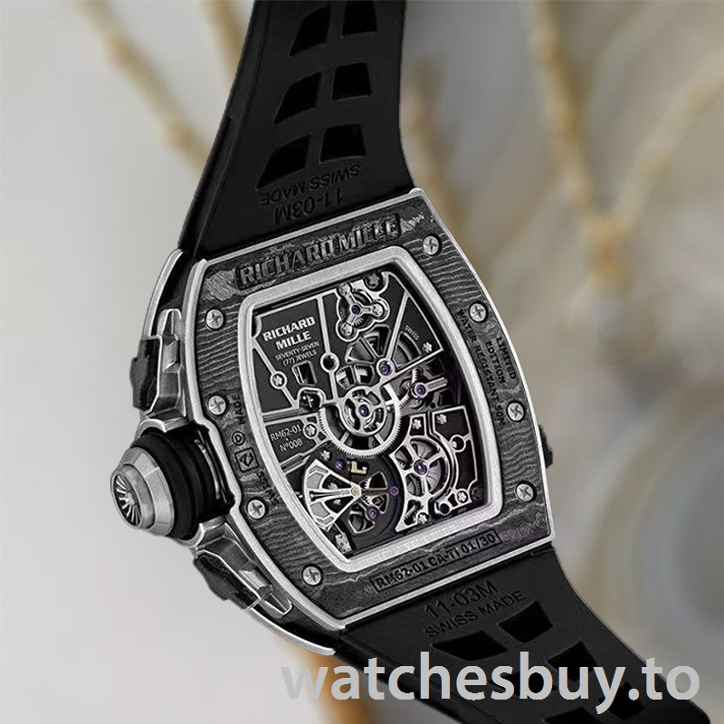 Richard Mille RM 62-01 Men 50*42mm RM 62-01-002 Transparent Dial Automatic - Image 3