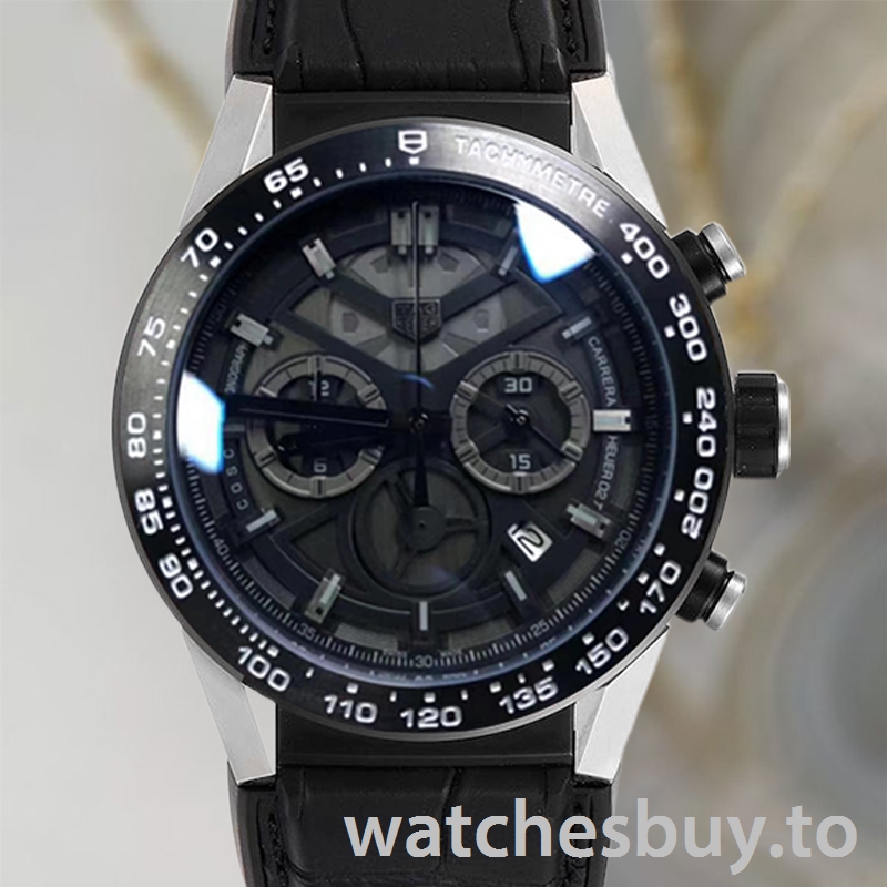 Tag Heuer Carrera Men's CAR5A8Y.FC6377 43mm Silver-tone