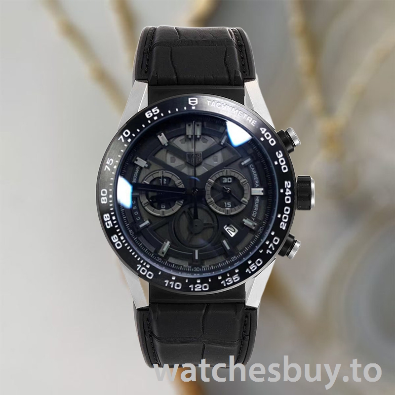 Tag Heuer Carrera Men's CAR5A8Y.FC6377 43mm Silver-tone - Image 2