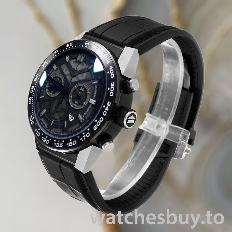 Tag Heuer Carrera Men's CAR5A8Y.FC6377 43mm Silver-tone - Image 3