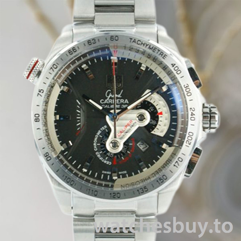 Tag Heuer Carrera Men's CAV5115.BA0902 43mm Bracelet Japanese Quartz
