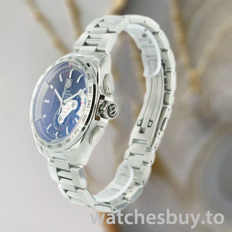 Tag Heuer Carrera Men's CAV5115.BA0902 43mm Bracelet Japanese Quartz - Image 3
