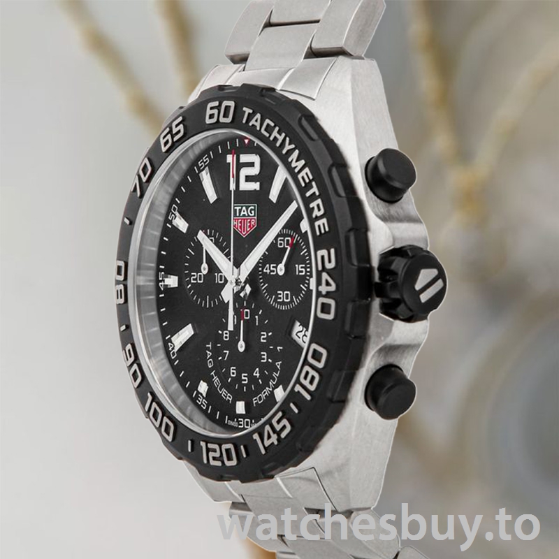 Tag Heuer Formula 1 CAZ1010.BA0842 43mm Men's Silver-tone Quartz - Image 4