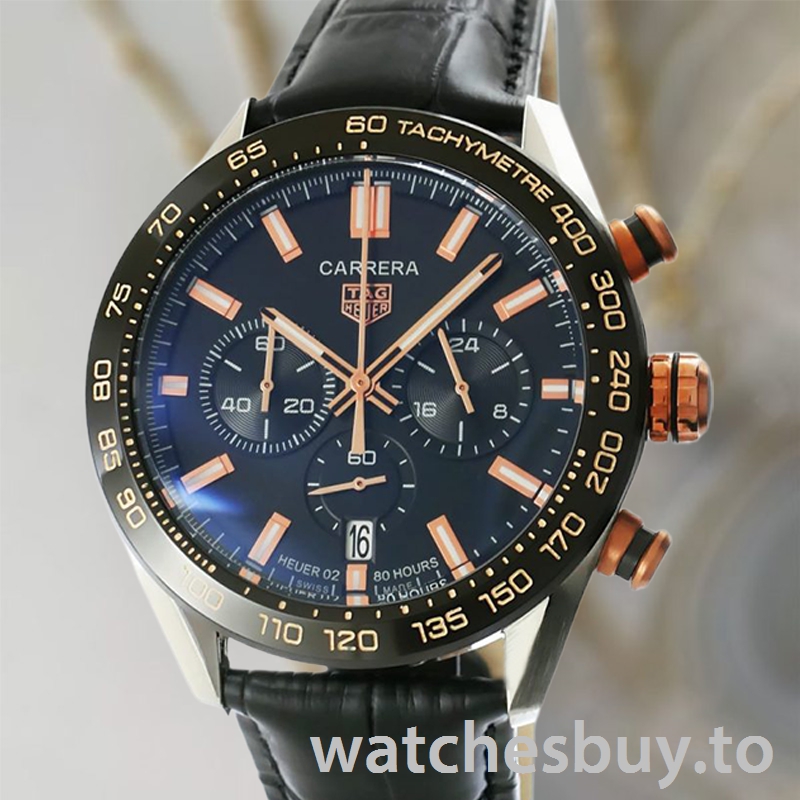 Tag Heuer Carrera Men's CBN2A5A.FC6481 43mm Silver-tone