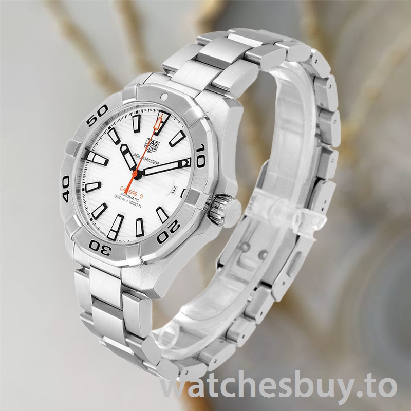 Tag Heuer Aquaracer 43mm Men's WAY2013.BA0927 Bracelet Automatic - Image 3