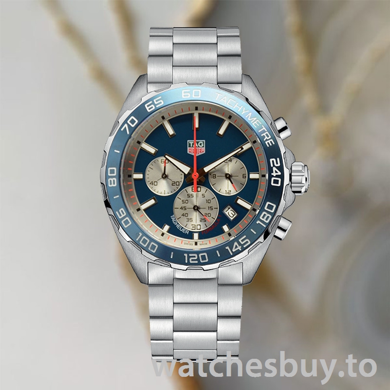 Tag Heuer Formula 1 CAZ1018.BA0842 Men 43mm Bracelet - Image 2