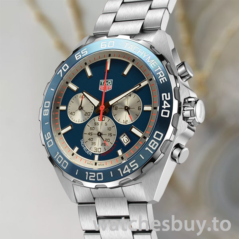 Tag Heuer Formula 1 CAZ1018.BA0842 Men 43mm Bracelet - Image 3