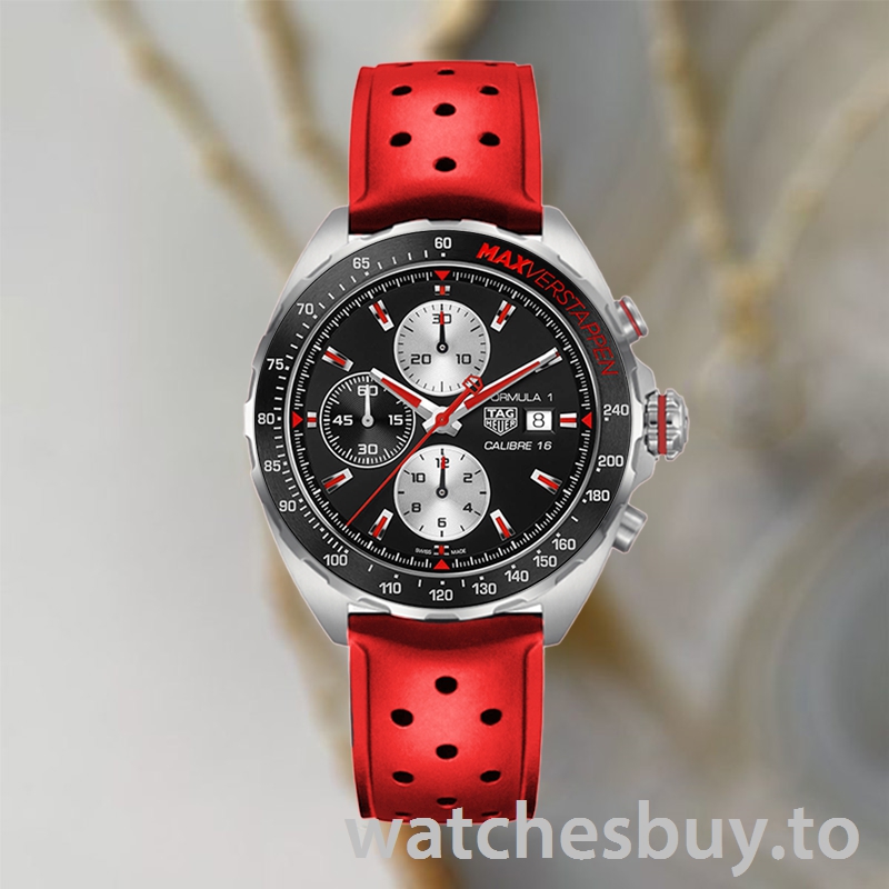 Tag Heuer Formula 1 Men CAZ2018.BA0970-003 43mm Rubber Band - Image 2