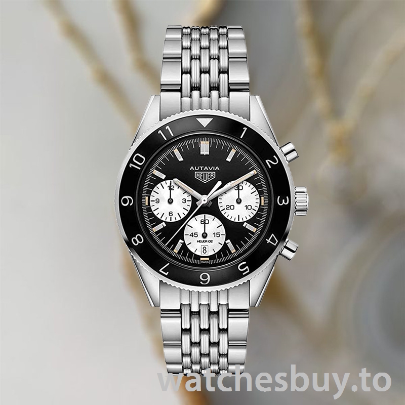Tag Heuer Autavia CBE2110.BA0687 43mm Men Bracelet - Image 2