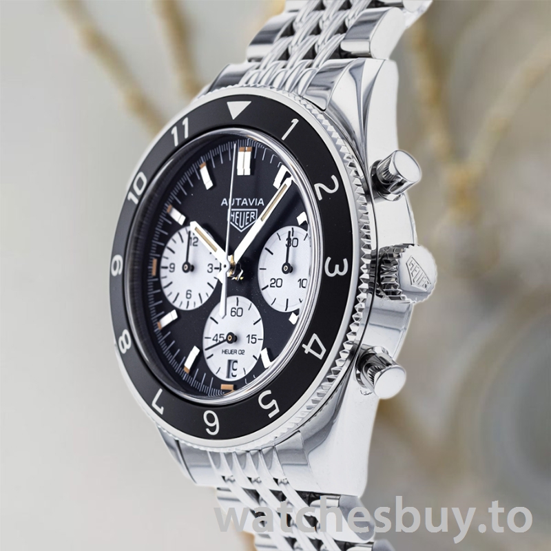 Tag Heuer Autavia CBE2110.BA0687 43mm Men Bracelet - Image 3