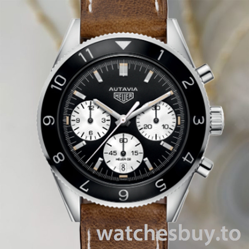 Tag Heuer Autavia 43mm CBE2110.FC8226 Men Leather Strap Quartz