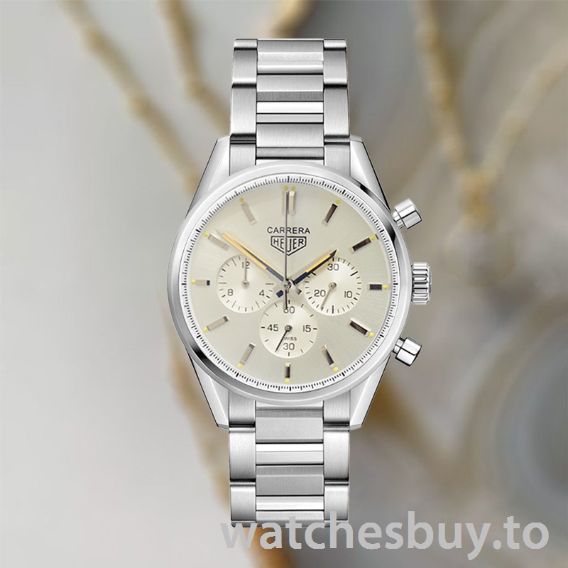 Tag Heuer Carrera CBK221B.FC6479-001 43mm Men Silver-tone - Image 2