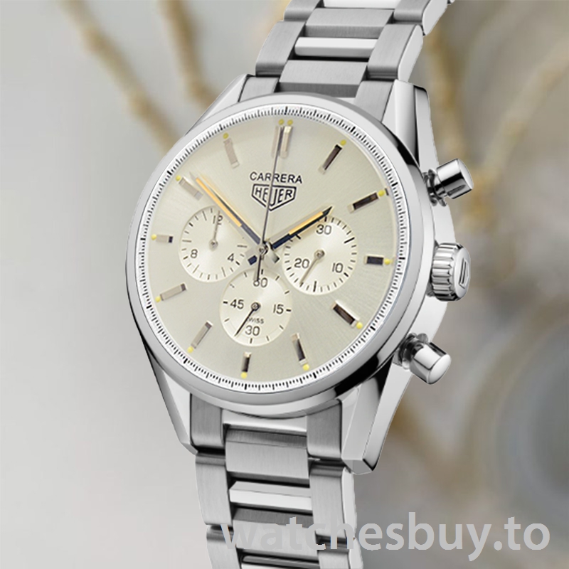 Tag Heuer Carrera CBK221B.FC6479-001 43mm Men Silver-tone - Image 3