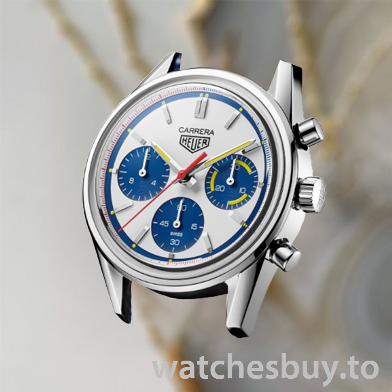 Tag Heuer Carrera CBK221C.FC6488-001 43mm Men White Dial Bracelet - Image 3