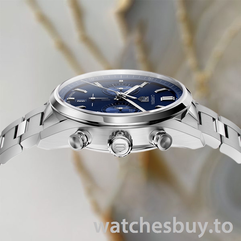 Tag Heuer Carrera 43mm Men CBN2011.BA0642 Blue Dial - Image 3
