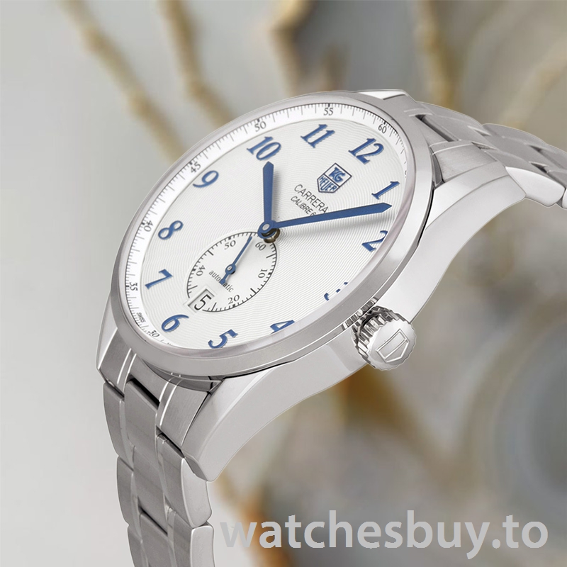 Tag Heuer Carrera 43mm Men WAS2111.BA0732 White Dial Bracelet - Image 3
