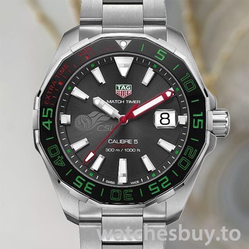 Tag Heuer Aquaracer WAY201E.BA0927 Men 43mm Silver-tone