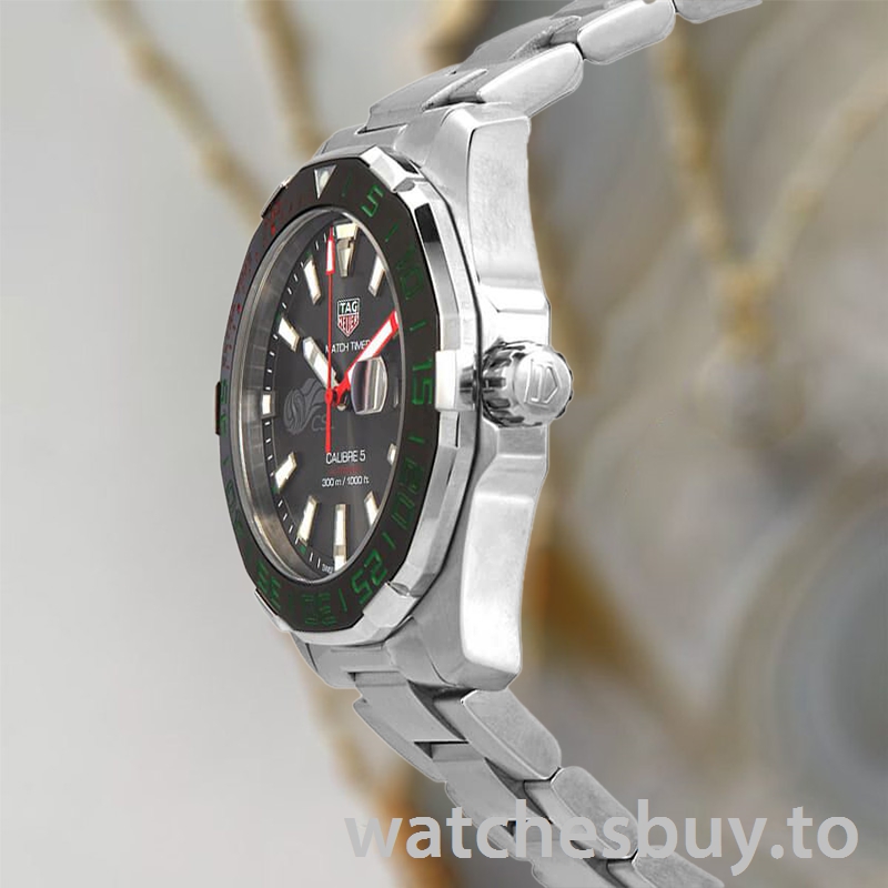 Tag Heuer Aquaracer WAY201E.BA0927 Men 43mm Silver-tone - Image 3