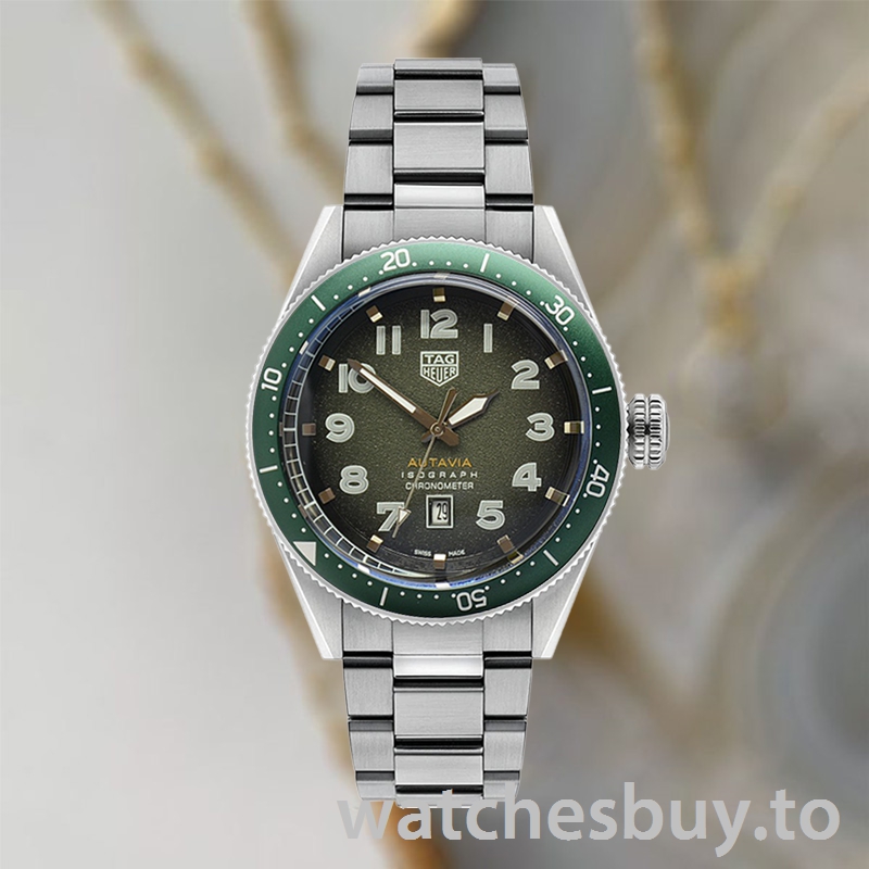 Tag Heuer Autavia Men WBE5114-002 43mm Automatic - Image 2